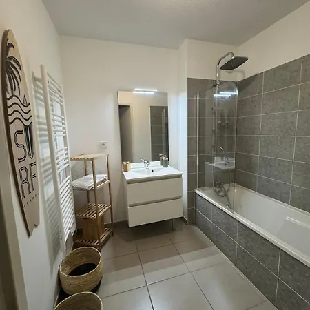 דירה Superbe 2ch, Clim, Terrasse, Pkg, Wifi, Tv *