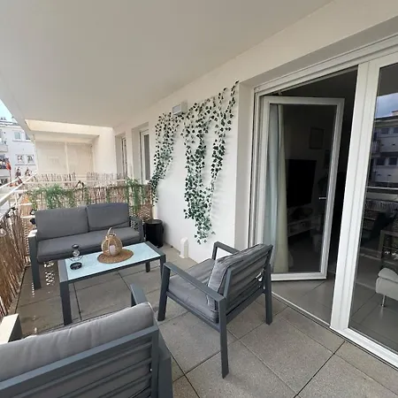 Superbe 2ch, Clim, Terrasse, Pkg, Wifi, Tv Lejlighed *