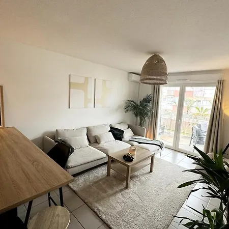 Superbe 2ch, Clim, Terrasse, Pkg, Wifi, Tv Lejlighed Montpellier